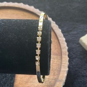 Sorrelli crystal adjustable bangle